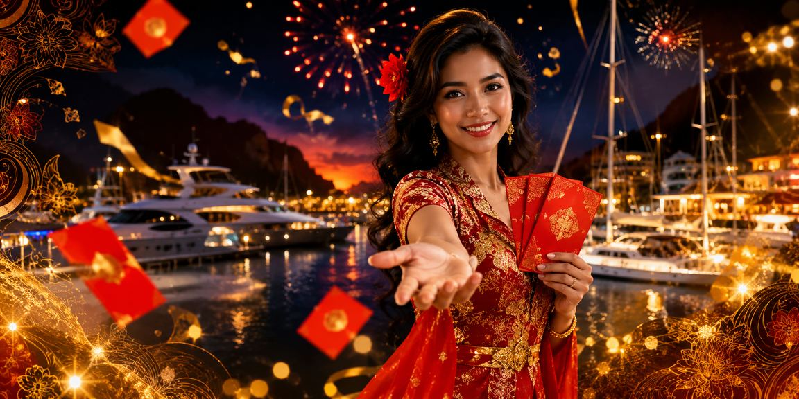 Promosi sampul merah bonus pertaruhan sempena perayaan di Langkawi Malaysia