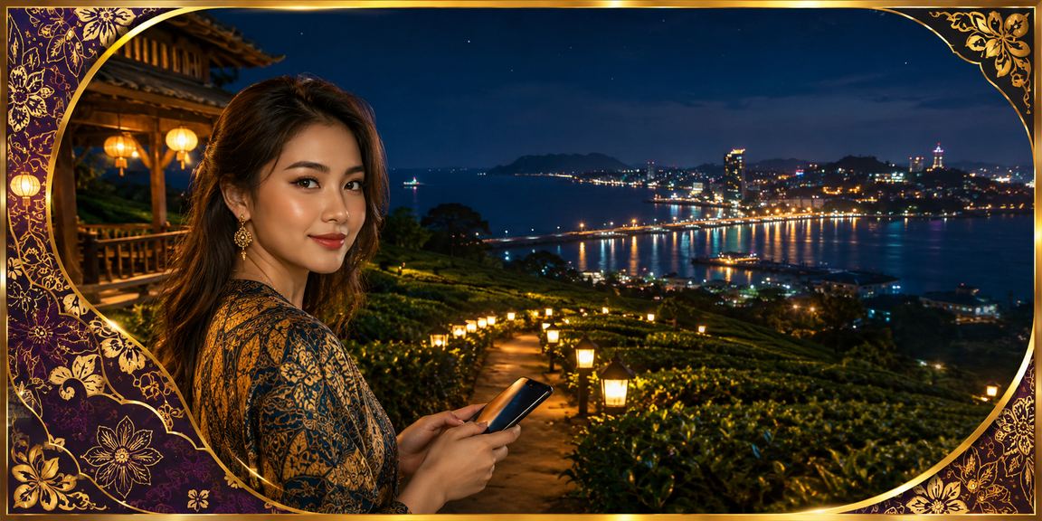 Mobile casino experience with a fun Malaysian batik theme